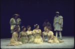 Actress Maria Tucci (C) with cast in a scene from the American Shakespeare Festival's production of the play "The Winter's Tale." (Stratford)