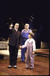 Actors (L-R) Nathan Lane, George C. Scott and Matthew Porac in a scene from the Circle in the Square production of the play "On Borrowed Time." (New York)