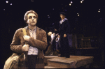 Actors (L-R) Bob Gunton, SuEllen Estey & Jim Walton in a scene fr. the Circle in the Square production of the musical "Sweeney Todd." (New York)