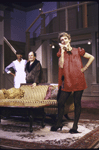 Actors (L-R) Tonya Pinkins, David Margulies & Kathleen Chalfant in a scene fr. the WPA Theatre's production of the play "Just Say No." (New York)