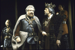 Actors (2L-2R) David Sabin & Michael Allinson in a scene fr. the American Shakespeare Theatre's production of the play "Henry IV Part 1." (Stratford)