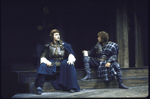 Actors (L-R) Christopher Walken & Stephen Lang in a scene fr. the American Shakespeare Theatre's production of the play "Henry IV Part 1." (Stratford)