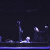 Actors (L-R) Stephen Lang, Roy Dotrice & Christopher Walken in a scene fr. the American Shakespeare Theatre's production of the play "Hamlet." (Stratford)