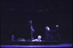 Actors (L-R) Stephen Lang, Roy Dotrice & Christopher Walken in a scene fr. the American Shakespeare Theatre's production of the play "Hamlet." (Stratford)