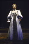 Actress Anne Baxter in a scene fr. the American Shakespeare Theatre's production of the play "Hamlet." (Stratford)