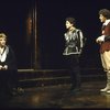 Actors (L-R) Christopher Walken, Michael Guido & Fritz Sperberg in a scene fr. the American Shakespeare Theatre's production of the play "Hamlet." (Stratford)