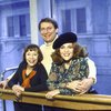 Actors (L-R) Imogene Coca, John Cullum & Madeline Kahn in a rehearsal shot fr. the Broadway musical "On the Twentieth Century." (New York)