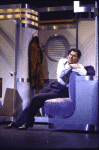 Actor John Cullum in a scene fr. the Broadway musical "On the Twentieth Century." (New York)