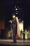 Actor John Cullum in a scene fr. the Broadway musical "On the Twentieth Century." (New York)