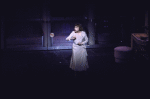 Actress Imogene Coca in a scene fr. the Broadway musical "On the Twentieth Century." (New York)