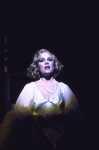 Actress Madeline Kahn in a scene fr. the Broadway musical "On the Twentieth Century." (New York)