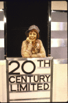 Actress Imogene Coca in a scene fr. the Broadway musical "On the Twentieth Century." (New York)