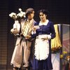 Actors Judy Kaye & George Lee Andrews in a scene fr. the Broadway musical "On the Twentieth Century." (New York)