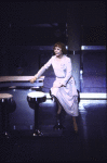 Actress Imogene Coca in a scene fr. the Broadway musical "On the Twentieth Century." (New York)