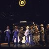 Actors in a scene fr. the Broadway musical "On the Twentieth Century." (New York)