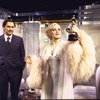 Actors Judy Kaye & John Cullum in a scene fr. the replacement cast of the Broadway musical "On the Twentieth Century." (New York)