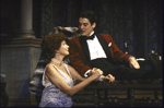Actors Barbara Sohmers & John Vickery in a scene from the Broadway play "Ned and Jack." (New York)