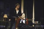 Actors (L-R) Peter Michael Goetz & John Vickery in a scene from the Broadway play "Ned and Jack." (New York)