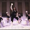 Actors (L-R) Cameron Johann, Jadrien Steele, Kathi Moss, Evans Allen & Patrick Wilcox in a scene fr. the Broadway musical "Nine." (New York)