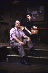 Actors Barton Heyman & Betsy Aidem in a scene fr. the WPA Theatre's production of the play "The Night Hank Williams Died." (New York)