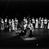 New York City Ballet production of "Firebird" showing wedding scene with Francisco Moncion and Una Kai, choreography by George Balanchine (New York)