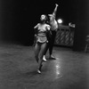 New York City Ballet production of "Afternoon of a Faun" rehearsal with Allegra Kent and Francisco Moncion, choreography by Jerome Robbins (New York)