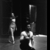 New York City Ballet production of "Afternoon of a Faun" rehearsal with Allegra Kent and Francisco Moncion, choreography by Jerome Robbins (New York)