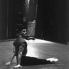 New York City Ballet production of "Afternoon of a Faun" rehearsal with Edward Villella, choreography by Jerome Robbins (New York)