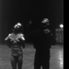 New York City Ballet production of "Afternoon of a Faun" Jerome Robbins rehearses Allegra Kent, choreography by Jerome Robbins (New York)