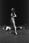 New York City Ballet production of "Afternoon of a Faun" rehearsal with Allegra Kent and Francisco Moncion, choreography by Jerome Robbins (New York)