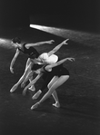 New York City Ballet production of "Agon" with Barbara Milberg, Edward Villella and Barbara Walczak, choreography by George Balanchine (New York)