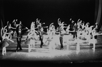 New York City Ballet production of "Stars and Stripes" (action shot with blur}, choreography by George Balanchine (New York)