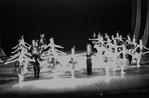 New York City Ballet production of "Stars and Stripes" (action shot with blur}, choreography by George Balanchine (New York)