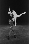 New York City Ballet production of "Stars and Stripes" with Melissa Hayden and Arthur Mitchell, choreography by George Balanchine (New York)