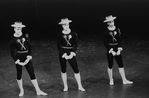 New York City Ballet production of "Fanfare" with Richard Rapp, Robert Lindgren and Deni Lamont, choreography by Jerome Robbins (New York)