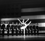 New York City Ballet production of "Stars and Stripes" with Melissa Hayden, choreography by George Balanchine (New York)