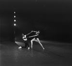 New York City Ballet production of "Agon" with Diana Adams and Arthur Mitchell, choreography by George Balanchine (New York)