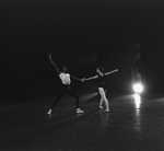 New York City Ballet production of "Agon" with Diana Adams and Arthur Mitchell, choreography by George Balanchine (New York)