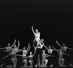 New York City Ballet production of "Square Dance" with Patricia Wilde and Nicholas Magallanes, choreography by George Balanchine (New York)
