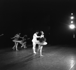 New York City Ballet production of "Pas de Dix" Maria Tallchief and Andre Eglevsky take a bow, choreography by George Balanchine (New York)