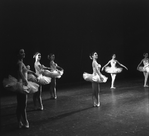 New York City Ballet production of "Symphony in C" with Barbara Milberg center, choreography by George Balanchine (New York)