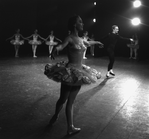 New York City Ballet production of "Symphony in C" with Allegra Kent and Richard Rapp, choreography by George Balanchine (New York)