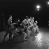 New York City Ballet production of "Con Amore" with Jacques d'Amboise center back, choreography by Lew Christensen (New York)
