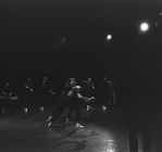 New York City Ballet production of "Orpheus" rehearsal with Allegra Kent and Nicholas Magallanes, choreography by George Balanchine (New York)