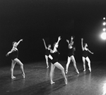New York City Ballet production of "The Four Temperaments" with Allegra Kent and Melissa Hayden, choreography by George Balanchine (New York)