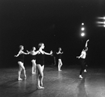 New York City Ballet production of "The Four Temperaments", with Francia Russell and Todd Bolender, choreography by George Balanchine (New York)