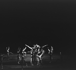New York City Ballet production of "Medea" with Violette Verdy and Jacques d'Amboise, choreography by Birgit Cullberg (New York)
