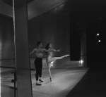 New York City Ballet production of "Afternoon of a Faun" with Francisco Moncion and Allegra Kent, choreography by Jerome Robbins (New York)