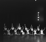 New York City Ballet production of "Monumentum pro Gesualdo" with Diana Adams and Conrad Ludlow, choreography by George Balanchine (New York)