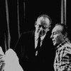 New York City Ballet - Lincoln Kirstein and George Balanchine discuss dancer's costumes (New York)
